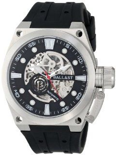 Ballast Men's BL 3105 01 Valiant Analog Automatic Self Wind Black Watch at  Men's Watch store.