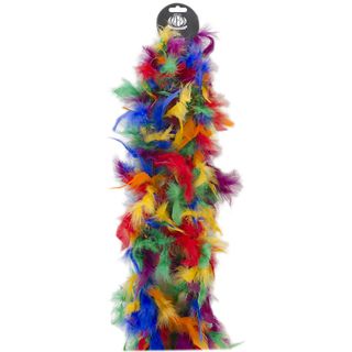 Chandelle Feather Boa vibrant Multicolor