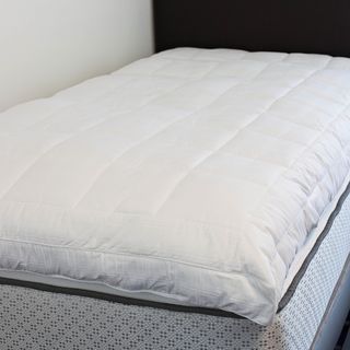 Seriously Soft 300 Thread Count 3 inch Twin Xl size Down Alternative Fiber Bed