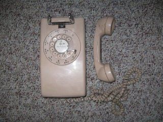 1966 Model 554 Vintage Wall Telephone   RARE COLORS Select Color Orange   Corded Telephones