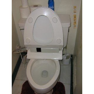 TOTO SW554 11 Washlet S300 Elongated Front Toilet Seat, Colonial White   Heated Toilet Seat  