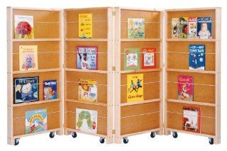 Mobile Library Bookcase   4 Sections   School & Play Furniture Baby