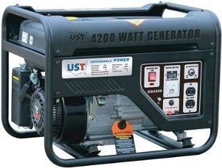 4200 Watt Portable Gas Generator  Patio, Lawn & Garden