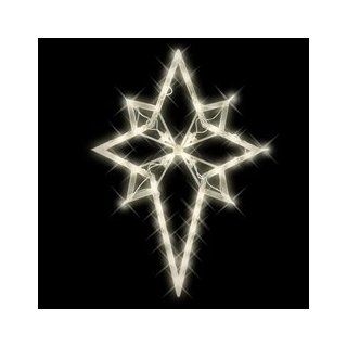 Star of Bethlehem Window Decoration, 17 in, 43 Lights, Plug In   String Lights