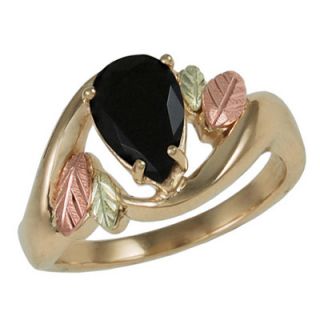 hills gold pear shaped onyx ring $ 399 00 ring size select one 5 0 5 5