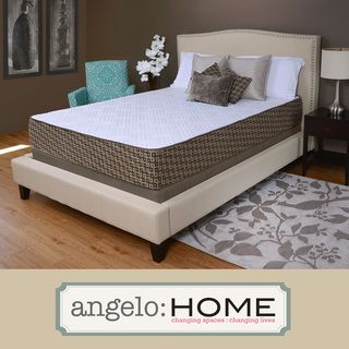 Angelohome Sullivan 10 inch Comfort Twin size Memory Foam Mattress By Angelohome Black?? Size Twin