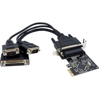 StarTech 2S1P PCI Express Serial Parallel Combo Card with Breakout Cable (PEX2S1P552B) Electronics