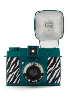 Diana F+ Camera in Zebra  Mod Retro Vintage Electronics