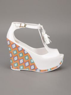 Melissa 'peace'  Wedge Sandal