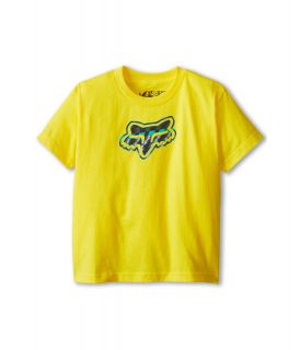 Fox Kids Spillover S/S Tee Boys T Shirt (Yellow)