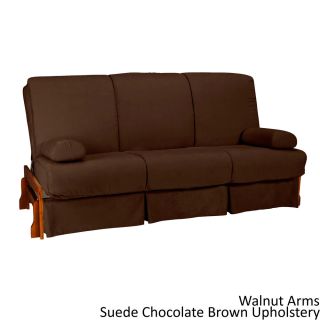 Epicfurnishings Boston Perfect Sit   Sleep Pillow Top Full size Sofa Bed Brown Size Full