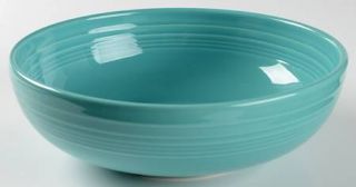 Homer Laughlin  Fiesta Turquoise (Newer) 9 Bistro Bowl, Fine China Dinnerware  