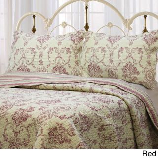 Best Bedding Inc French Medallion 3 piece Quilt Set And Optional Sham Separates Multi Size Full  Queen