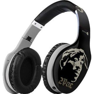 Section8 RBP7523 Tupac Shakur Pro Series Signature Edition Headphones   Black/Gray Electronics