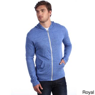 Alternative Apparel Mens Eco heather Zip Hooded Sweatshirt