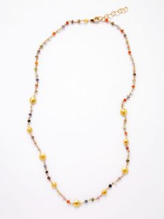 Multi color Stone Necklace by Mary Louise Designs