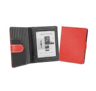 Cover Up Kobo Mini (5 inch) eReader Cover Case With Auto Sleep / Wake Function (Book Style)   (Red) Computers & Accessories