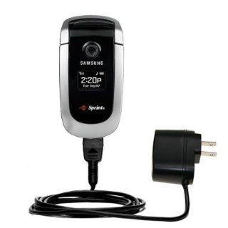 Samsung SPH A560 compatible Advanced Rapid Wall AC Charger   Amazingly powerful home charge design built with Gomadic Brand TipExchange Cell Phones & Accessories