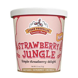 Straw Propeller Strawberry Jungle Oatmeal (case Of 12)