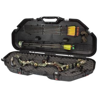 Plano AW Black Bow Case DLX Latches Plano Bow Cases