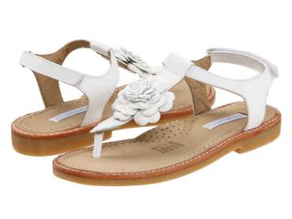 Elephantito Thong Sandal W/ Flower Girls Shoes (White)