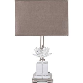 LIGHT SHOP   Flower crystal table lamp