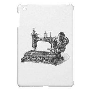 Vintage 1800s Sewing Machine Illustration iPad Mini Case