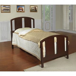 Hillsdale Furniture Baylor Twin Bed Set with Rails   Cherry