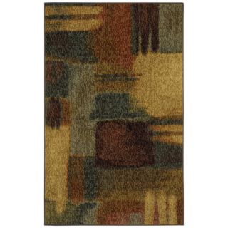 Mohawk Home Montage 45 in x 60 in Rectangular Multicolor Accent Rug