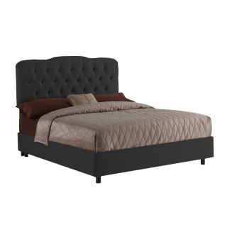 Skyline Furniture Quincy Black California King Upholstered Bed