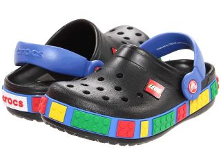Crocs Kids Crocband LEGO Kids Shoes (Black)