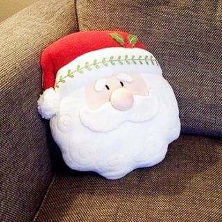 jolly santa cushion by lucky roo