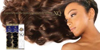 Cuticle Remy XQ Human Hair Weave   S Wave (18 inch, 1   Jet Black)  Hair Extensions  Beauty