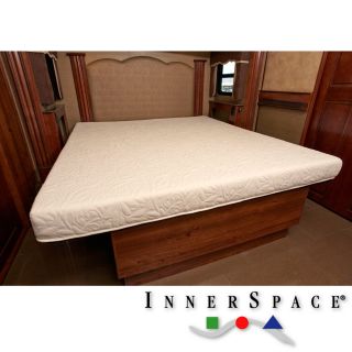 Innerspace 4.5 inch Queen Short size Luxury Rv Gel infused Memory Foam Mattress
