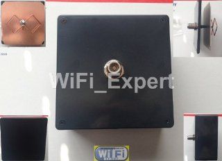 WIFI EXPERT   WiFi Antenna BiQuad MACH2 V.2 Dish Wireless Booster Long Range GET FREE INTERNET Computers & Accessories