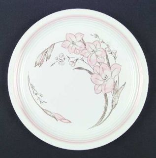 Baker, Hart & Stuart Michelle Dinner Plate, Fine China Dinnerware   Peach Flower