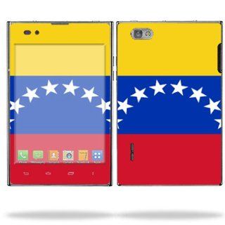 MightySkins Protective Skin Decal Cover for LG Intuition (Verizon) Cell Phone Sticker Skins Venezuelan Flag Electronics