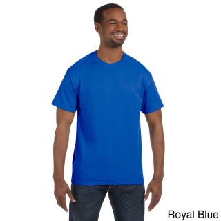 Anvil Heavyweight T shirt Blue Size XXL