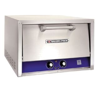 Bakers Pride Electric Single Deck Countertop Pizza/Pretzel Oven, 220 240/1v