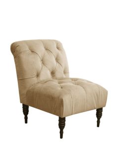 Tufted Armless Chair by Platinum Collection by SF Designs
