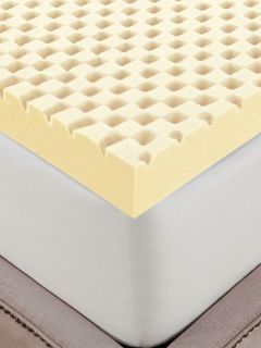 3"Sculpted Memory Foam Mattress Topper by Comfort Plus