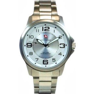 Swiss Mountaineer 100M Water Resistant White Dial Men's Watch SMW001 Watches