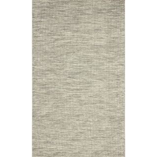 Nuloom Flatweave Wool Contempoary Tweeded Grey Rug (5 X 8)