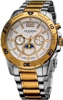 Akribos XXIV Men's AK574TTG Conqueror Swiss Quartz Divers Multi function Watch Akribos XXIV Watches