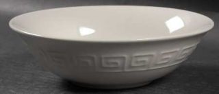 Oneida Greek Keys Soup/Cereal Bowl, Fine China Dinnerware   Casual Settings,Embo