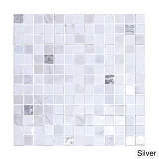 Emrytile 13.1 inch Onix Essence Glass Mosaic Tile Sheets (pack Of 5)