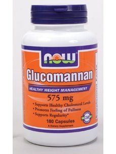 NOW Foods   Glucomannan 575 mg 180 caps Health & Personal Care