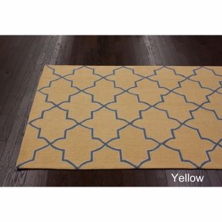 Nuloom Handmade Alexa Moroccan Trellis Wool Area Rug (6 X 9)