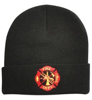 5356 Fire Department   Acrylic Watch Cap Clothing