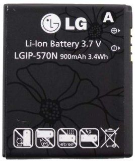 LG SBPL0100401 Battery with Original OEM for LG LGIP 570N   Non Retail Packaging   Black Cell Phones & Accessories